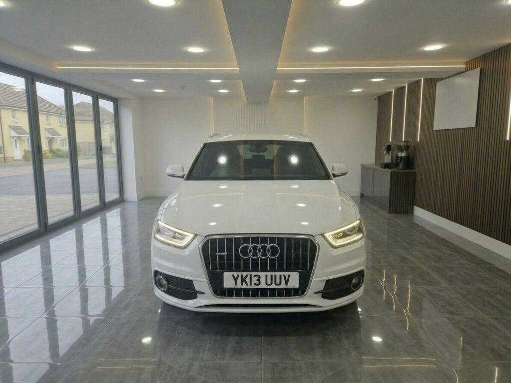 Audi Q3 2.0 Tdi S Line S Tronic Quattro Euro 5 Ss YK13UUV White #2