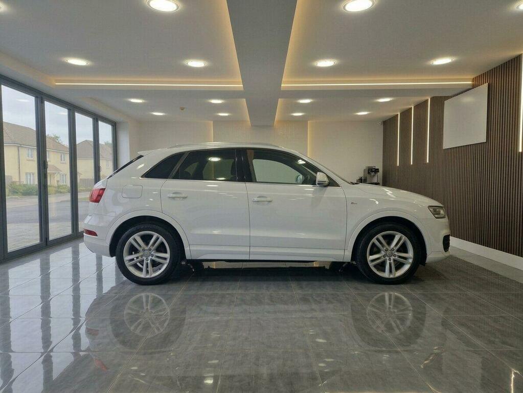 Audi Q3 2.0 Tdi S Line S Tronic Quattro Euro 5 Ss YK13UUV White #3