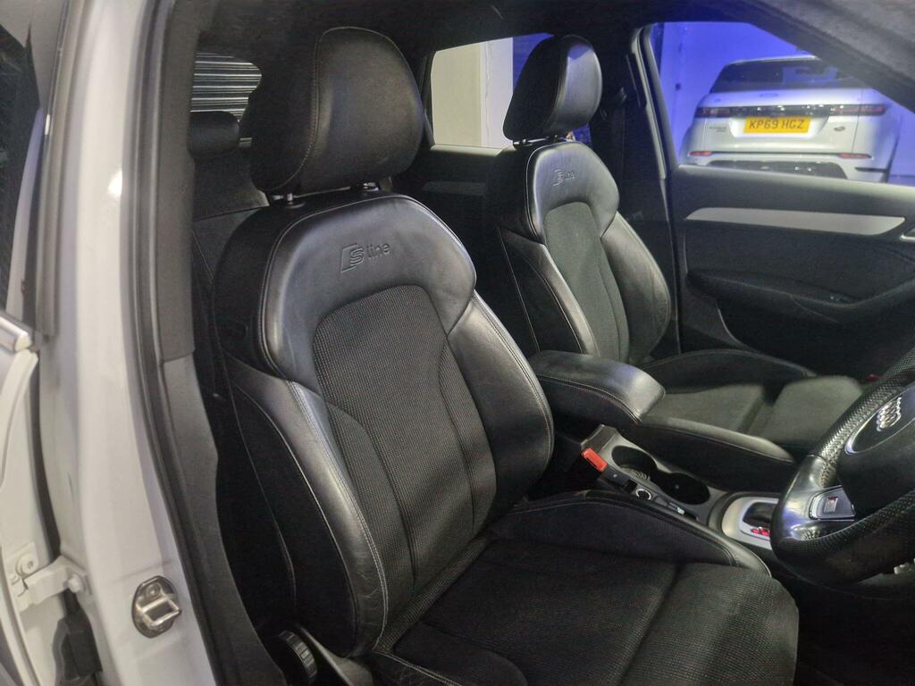 Audi Q3 2.0 Tdi S Line S Tronic Quattro Euro 5 Ss YK13UUV White #4