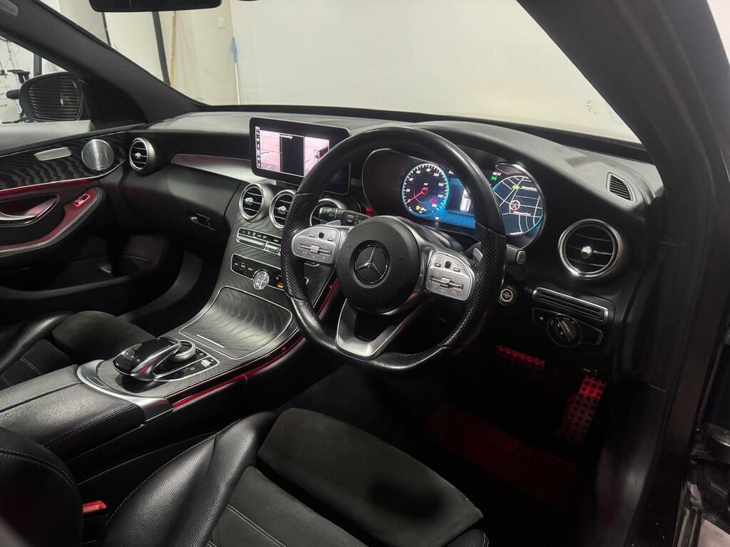 Mercedes-Benz C Class 2.0 C220d Amg Line Premium Plus G-tronic Euro 6 AJ14MCC Black #2