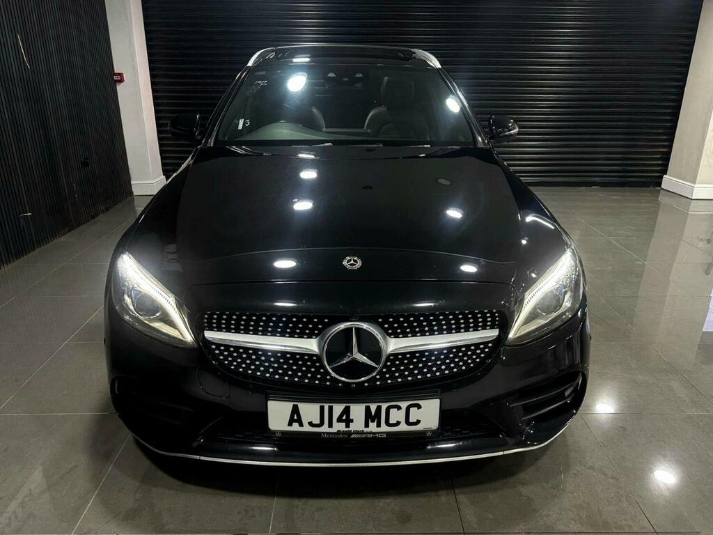 Mercedes-Benz C Class 2.0 C220d Amg Line Premium Plus G-tronic Euro 6 AJ14MCC Black #3