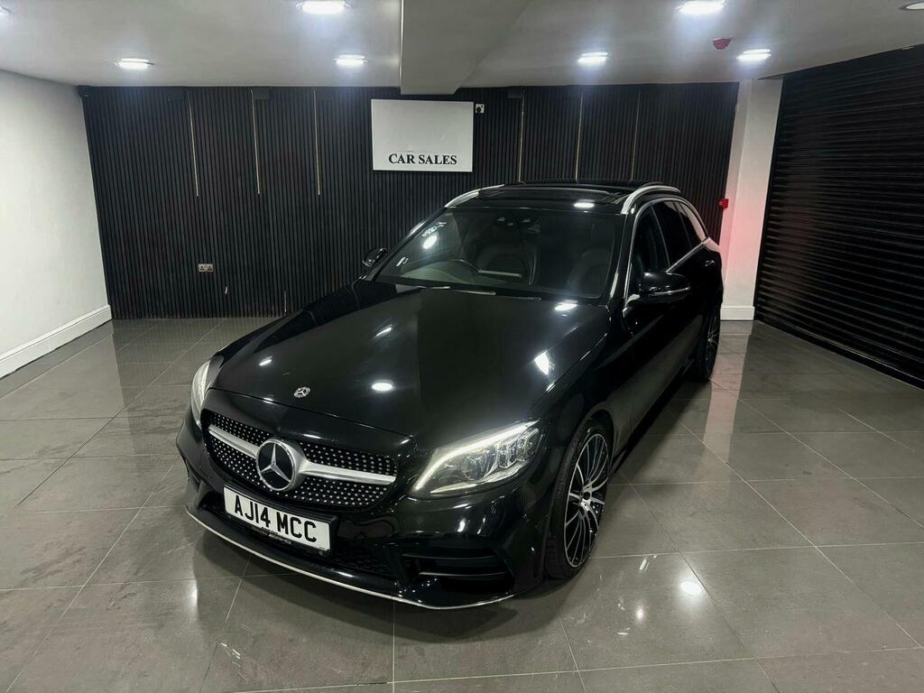 Mercedes-Benz C Class 2.0 C220d Amg Line Premium Plus G-tronic Euro 6 AJ14MCC Black #6