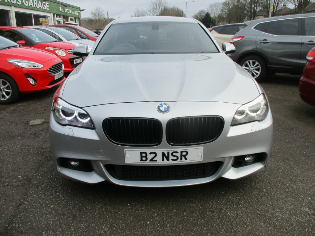 BMW 5 Series 2.0 520D M Sport Saloon Euro 6 S CN63BCZ Silver #2