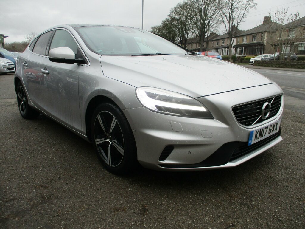 Volvo V40 2.0 T3 R-design Hatchback Euro 6 KM17GWX Silver #5