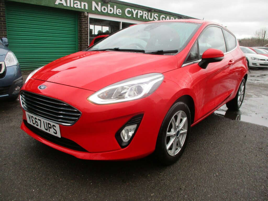 Ford Fiesta 1.1 Ti-vct Zetec Hatchback Euro Red