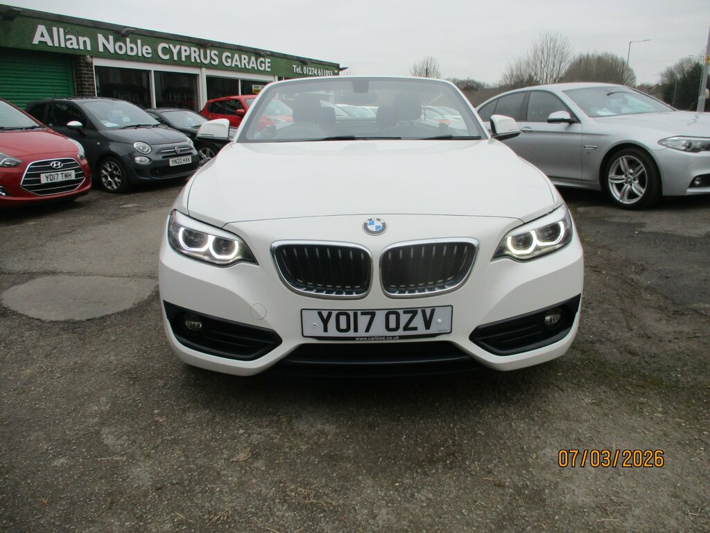 BMW 2 Series 1.5 218I Sport Convertible Euro White #2