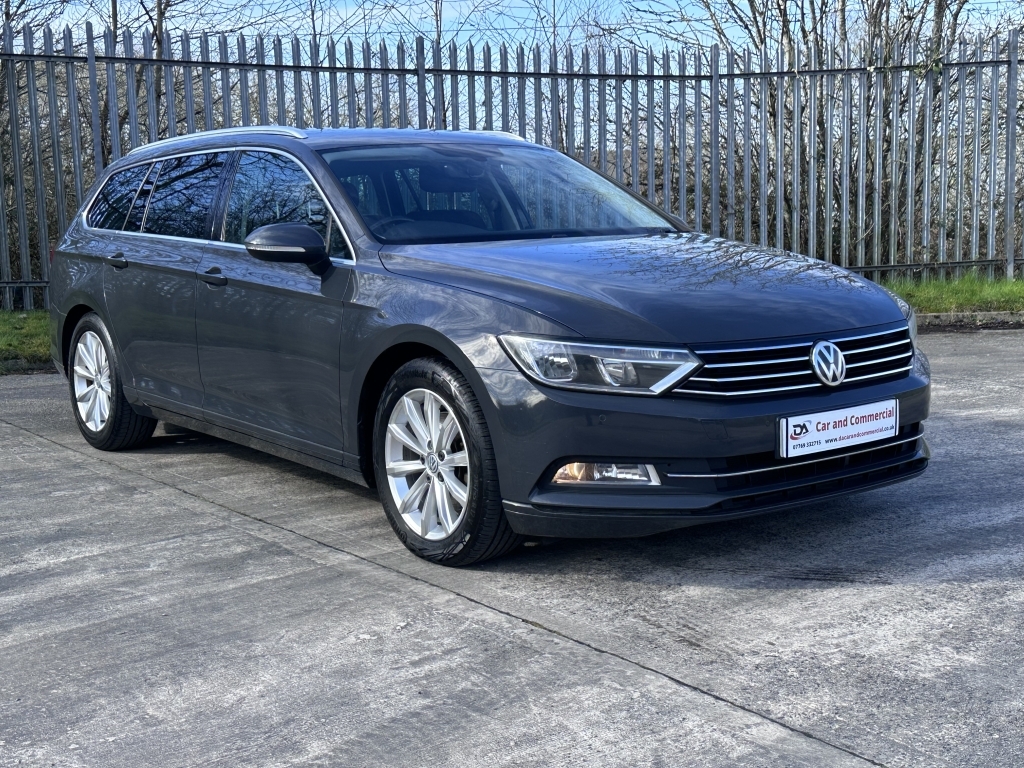Volkswagen Passat 2.0 Se Business Tdi Bluemotion Technology YL65LVZ Grey #3