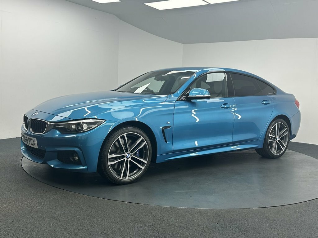 BMW 4 Series Gran Coupe 3L M Sport Blue #5
