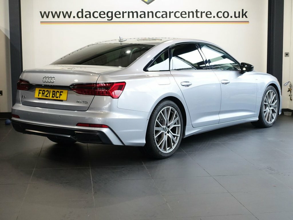 Audi A6 Saloon 2L Black Edition FR21BCF Silver #6