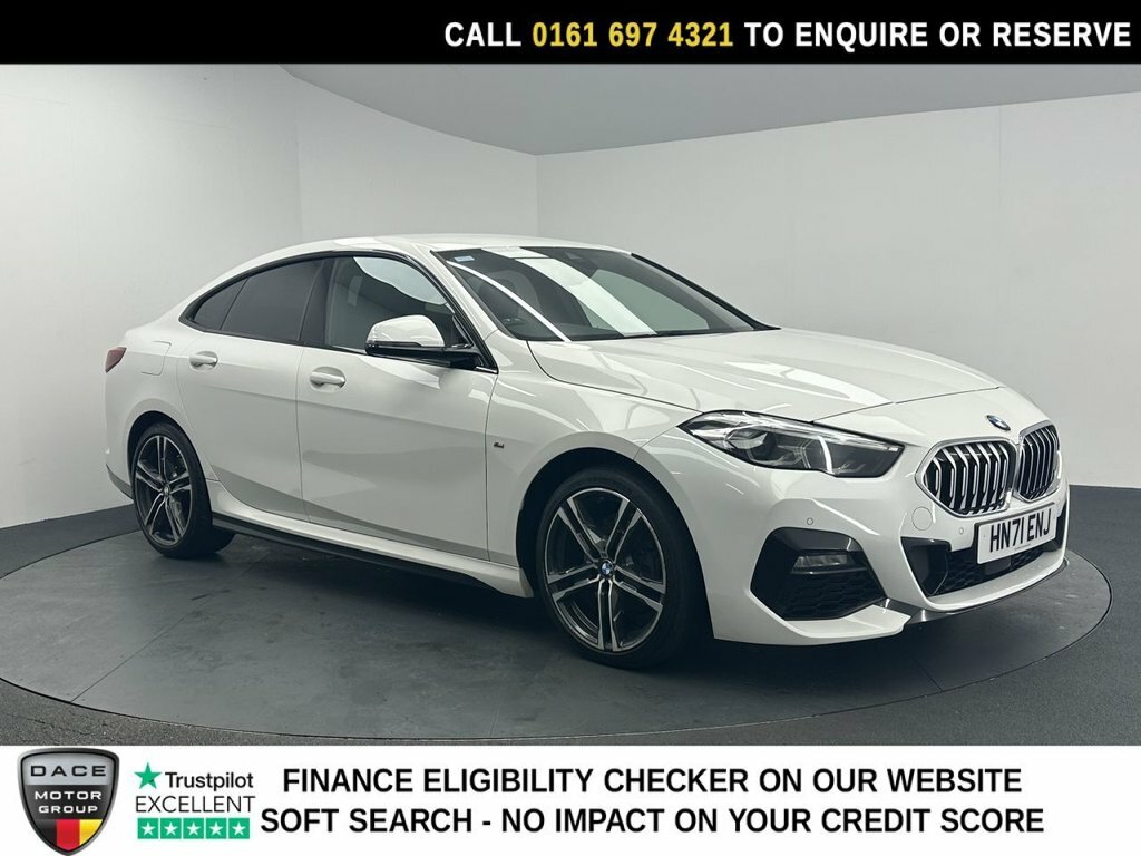 BMW 2 Series Gran Coupe 2L M Sport White