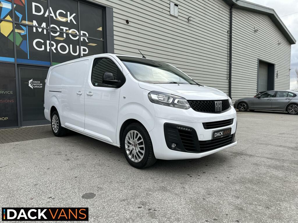 Fiat Scudo Professional Lwb, Air-con, Cruise Control, Car Pla HV73YNU White #2