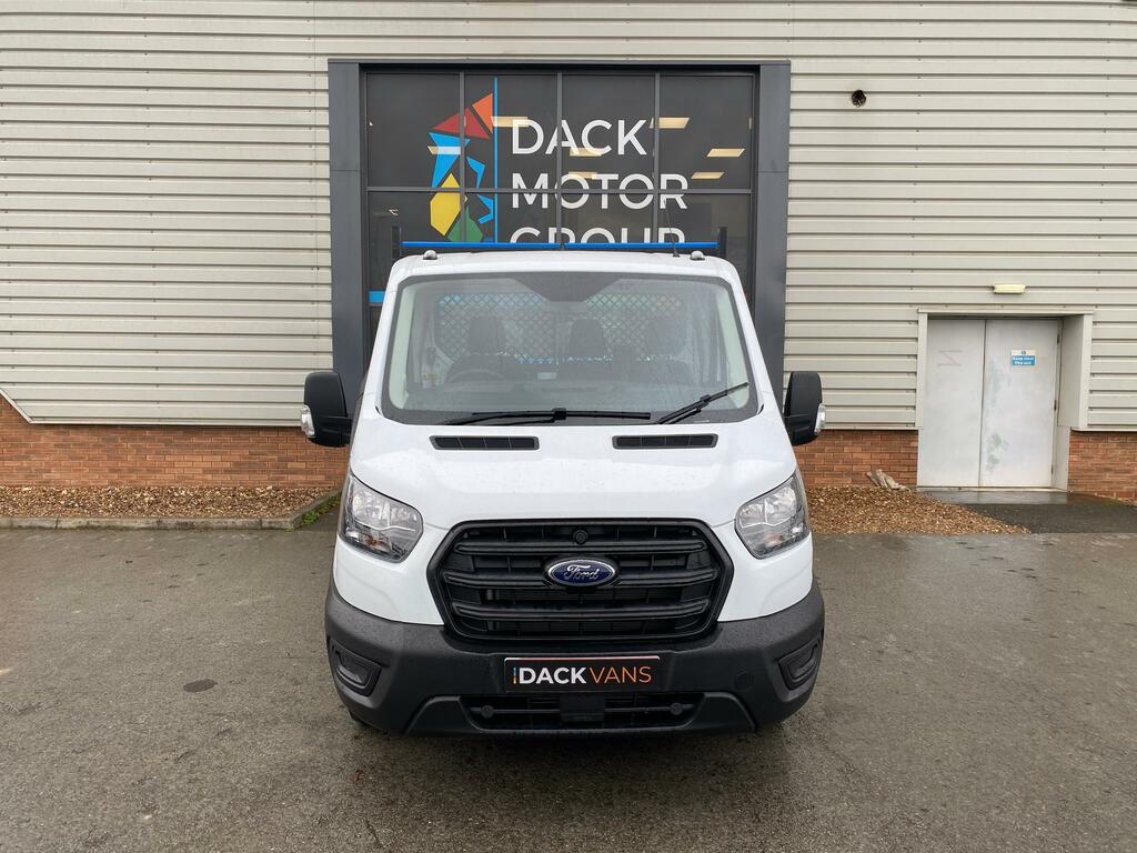 Ford Transit Custom L2 Alloy Tipper, Air Con, Dual Rear Wheel, Big Scr HV26GFE White #2
