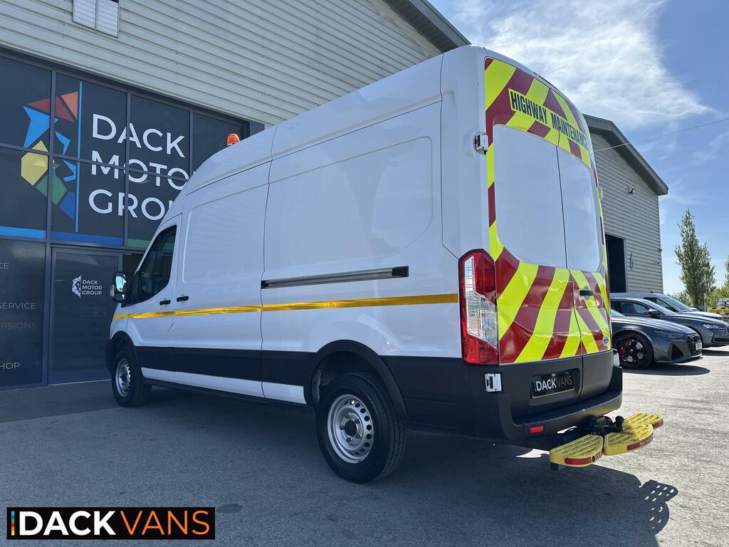 Ford Transit Custom L3h3 130Ps Rwd, Utility, Workshop, Civils, Air-con White