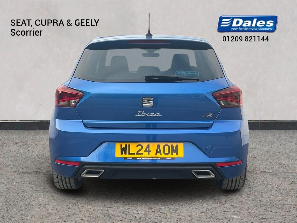 Seat Ibiza Ibiza 1.0 Tsi 95 Fr Hatchback WL24AOM Blue #4