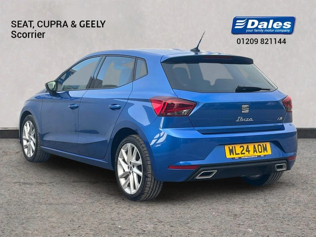 Seat Ibiza Ibiza 1.0 Tsi 95 Fr Hatchback WL24AOM Blue #2