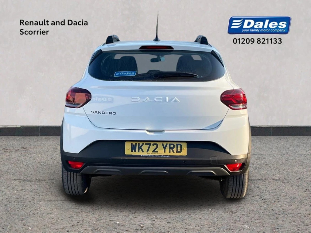 Dacia Sandero Stepway Sandero Stepway Tce 90 Expression Hatchback WK72YRD White #4