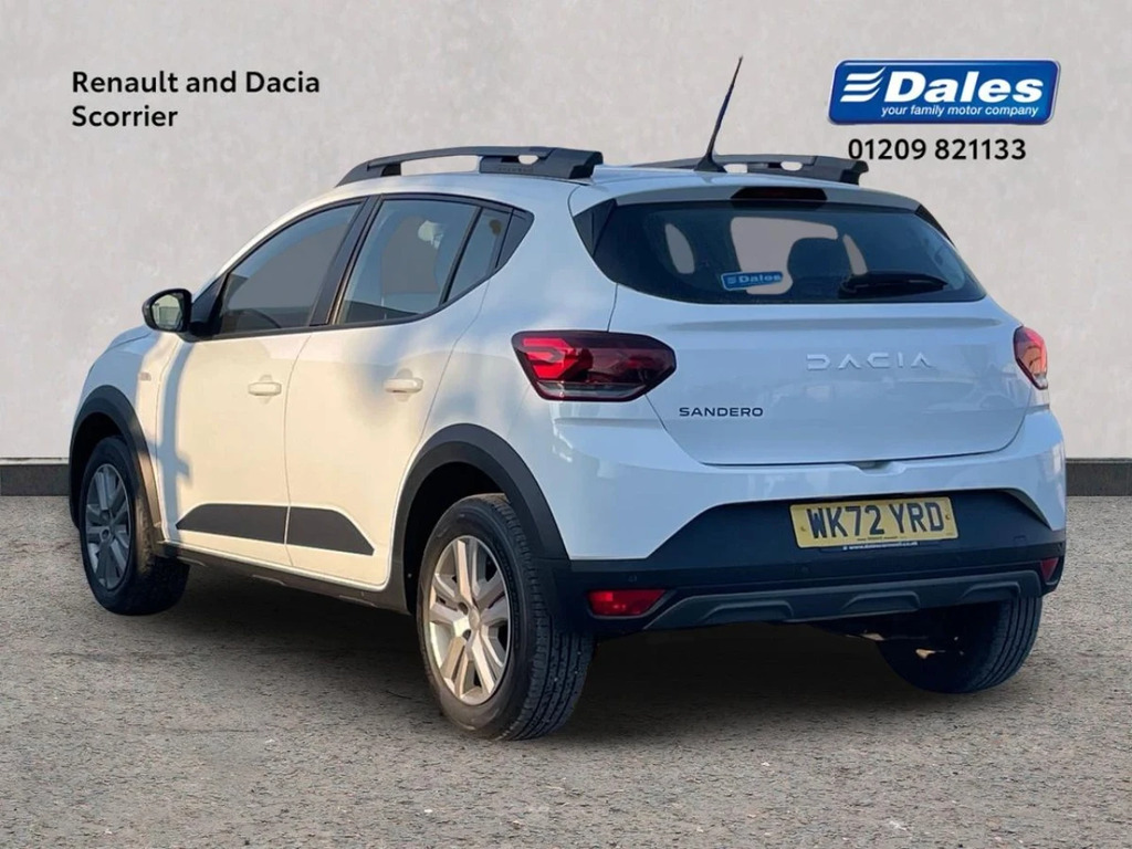 Dacia Sandero Stepway Sandero Stepway Tce 90 Expression Hatchback WK72YRD White #2