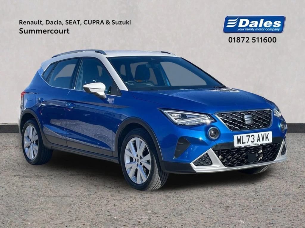 Seat Arona Arona 1.0 Tsi 110 Xperience Dsg Hatchback Blue