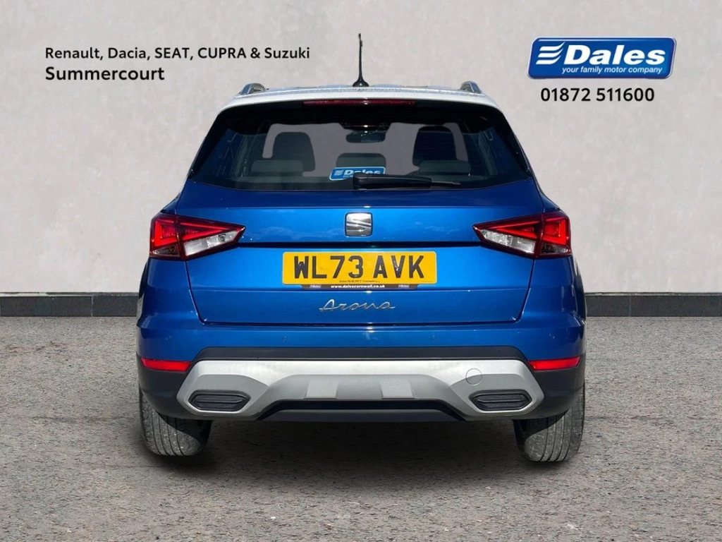 Seat Arona Arona 1.0 Tsi 110 Xperience Dsg Hatchback WL73AVK Blue #4