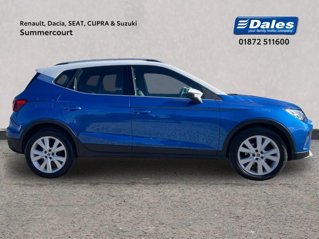 Seat Arona Arona 1.0 Tsi 110 Xperience Dsg Hatchback WL73AVK Blue #3