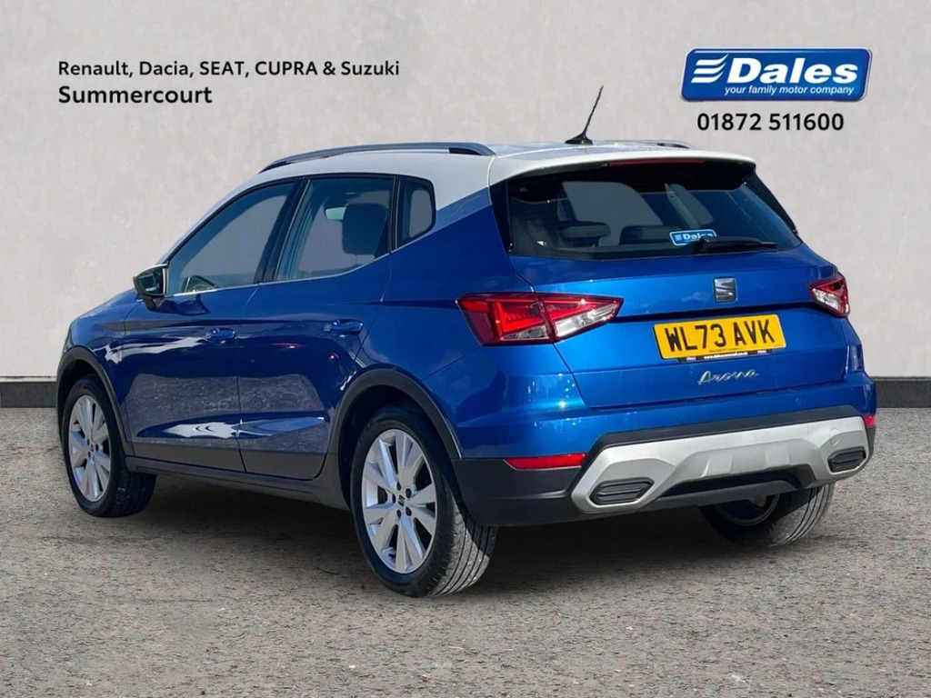 Seat Arona Arona 1.0 Tsi 110 Xperience Dsg Hatchback WL73AVK Blue #2