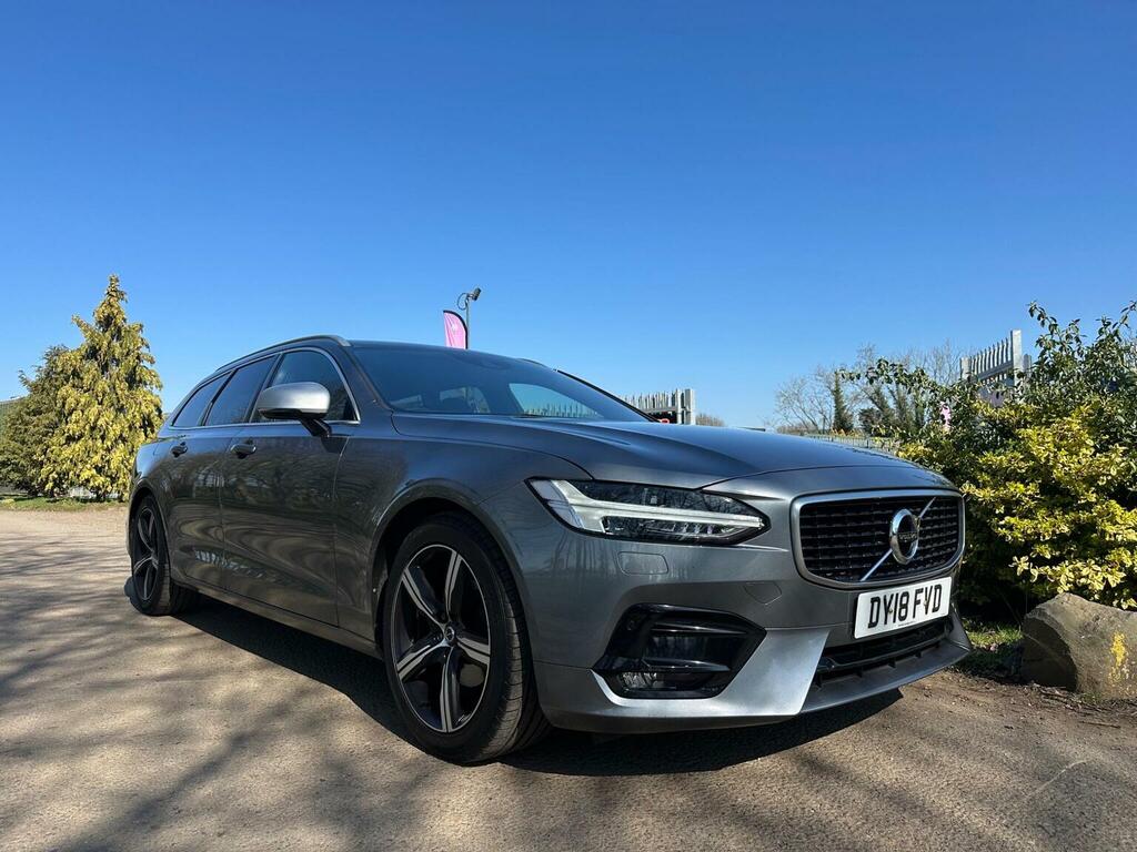 Volvo V90 Estate 2.0 D4 R-design Euro 6 Ss 2018 Grey