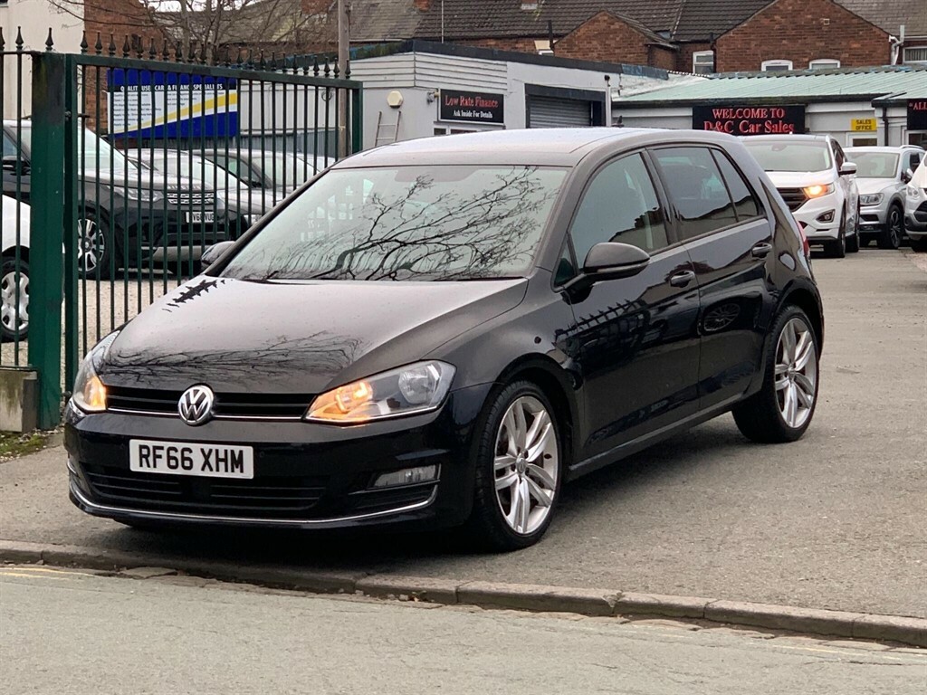 Volkswagen Golf 1.6 Tdi Bluemotion Tech Gt Edition Euro 6 Ss RF66XHM Black #5