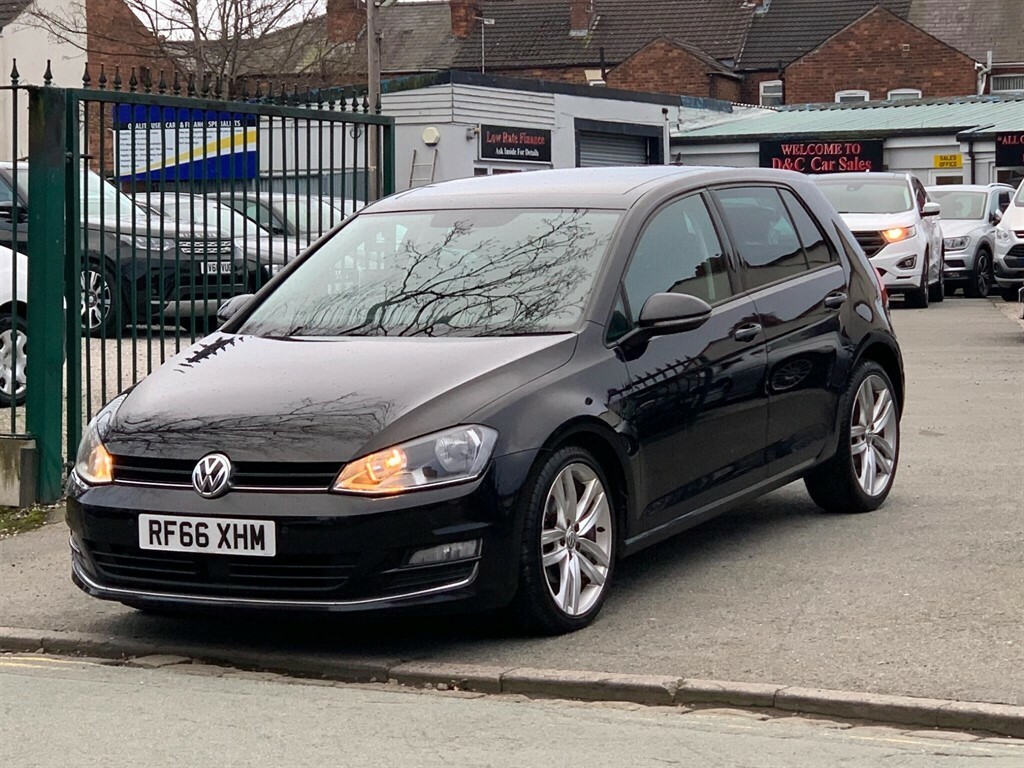 Volkswagen Golf 1.6 Tdi Bluemotion Tech Gt Edition Euro 6 Ss RF66XHM Black #6