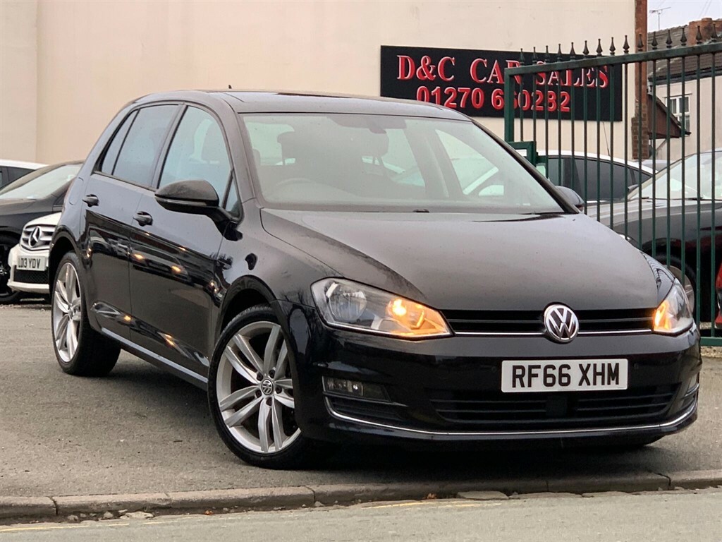 Volkswagen Golf 1.6 Tdi Bluemotion Tech Gt Edition Euro 6 Ss RF66XHM Black #3
