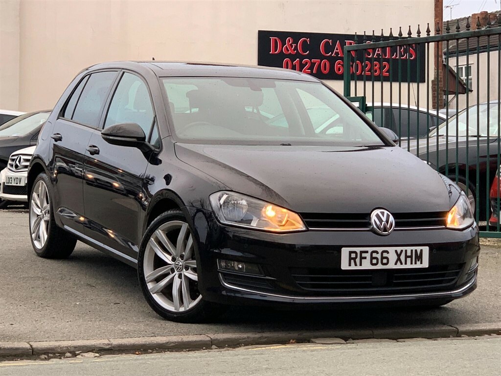 Volkswagen Golf 1.6 Tdi Bluemotion Tech Gt Edition Euro 6 Ss RF66XHM Black #4