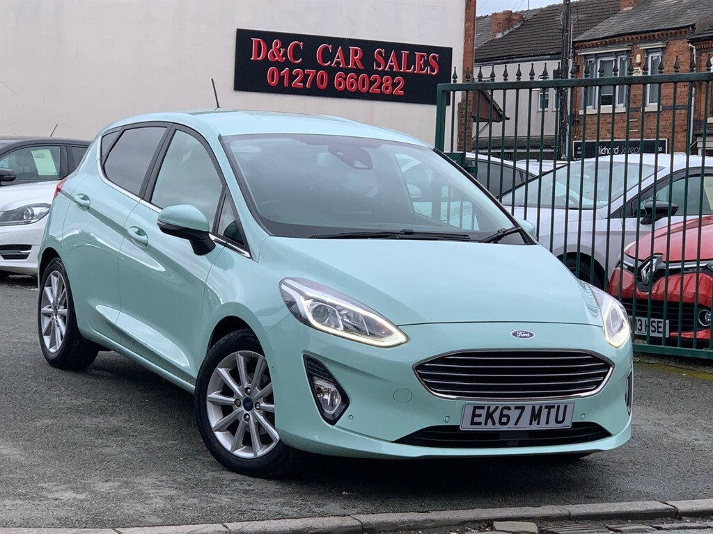Ford Fiesta 1.5 Tdci Titanium Bo Play Series Euro 6 Ss Green