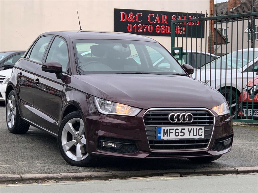 Audi A1 1.4 Tfsi Sport Sportback Euro 6 Ss MF65YUC Red #5