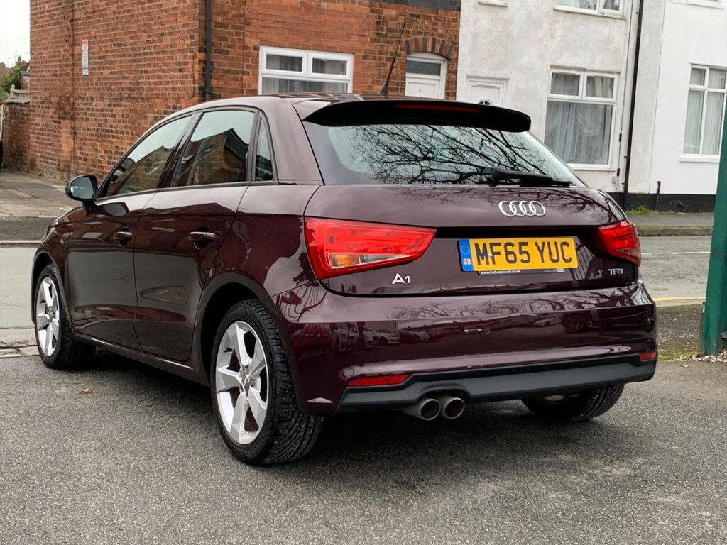 Audi A1 1.4 Tfsi Sport Sportback Euro 6 Ss MF65YUC Red #4
