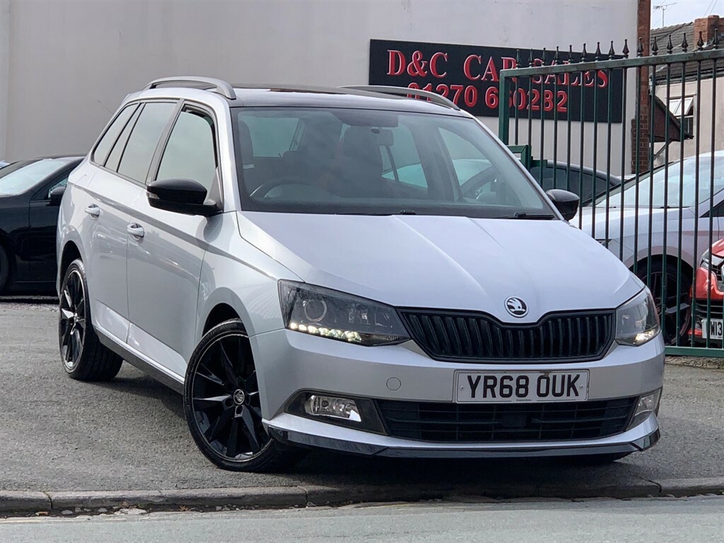 Skoda Fabia 1.0 Tsi Monte Carlo Euro 6 Ss YR68OUK Silver #3