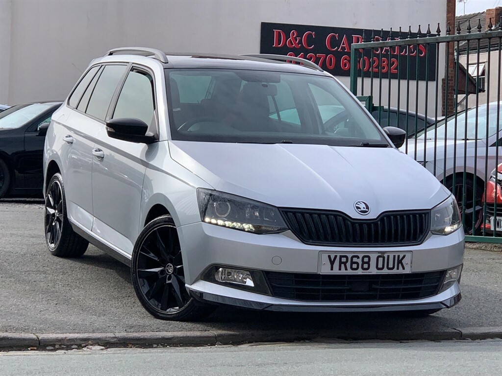 Skoda Fabia 1.0 Tsi Monte Carlo Euro 6 Ss YR68OUK Silver #2