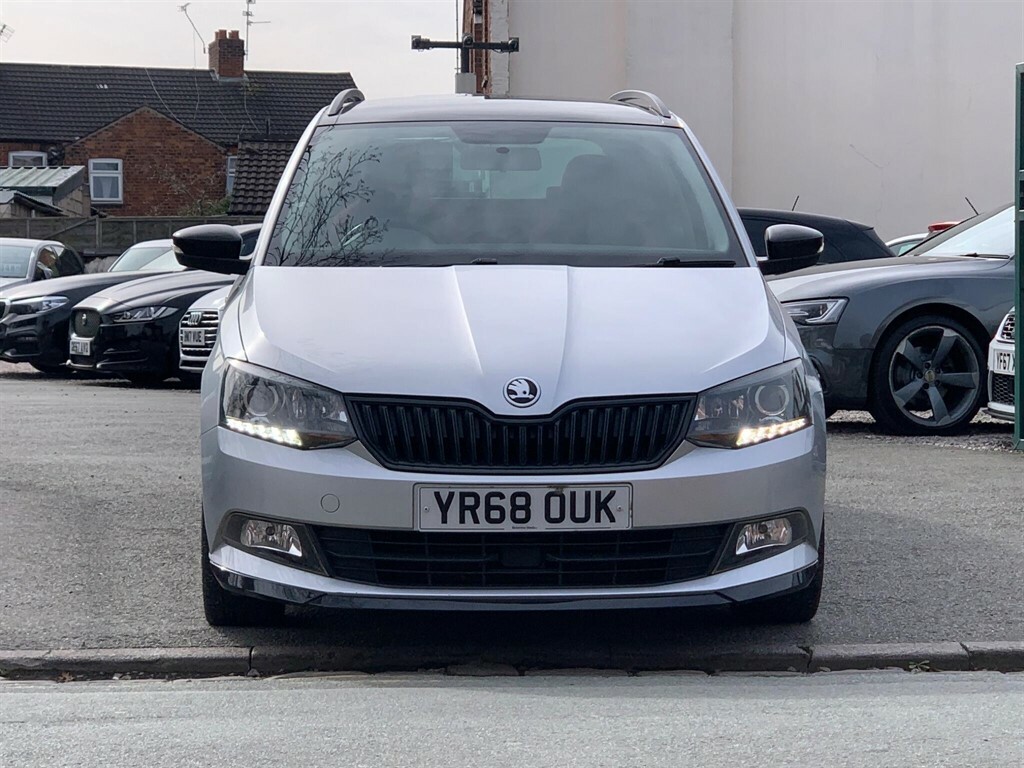 Skoda Fabia 1.0 Tsi Monte Carlo Euro 6 Ss YR68OUK Silver #5