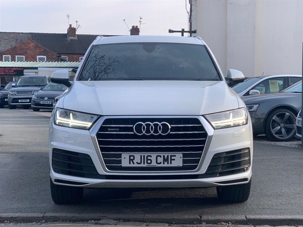 Audi Q7 3.0 Tdi V6 S Line Tiptronic Quattro Euro 6 Ss 5 RJ16CMF White #6