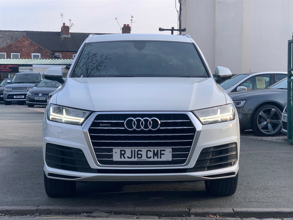Audi Q7 3.0 Tdi V6 S Line Tiptronic Quattro Euro 6 Ss 5 RJ16CMF White #2
