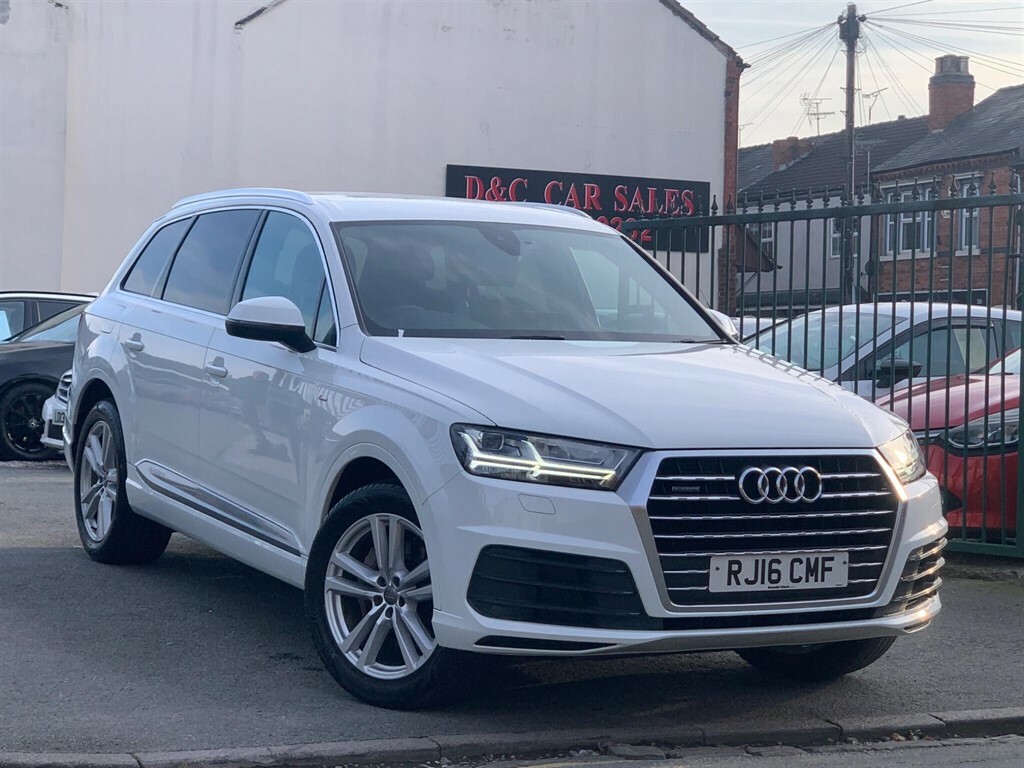 Audi Q7 3.0 Tdi V6 S Line Tiptronic Quattro Euro 6 Ss 5 White