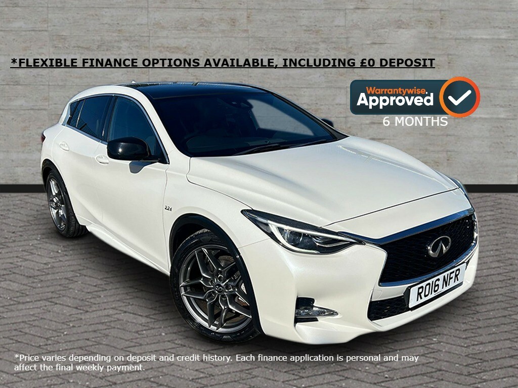 Infiniti Q30 Sport 2.2 Ulez Caz Free High Spec - Aut White