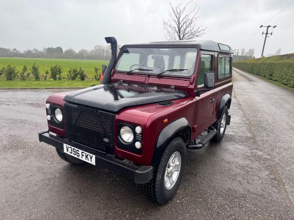 Land Rover Defender 90 Suv Red #6