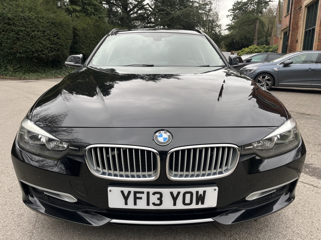 BMW 3 Series Estate YF13YOW Black #3