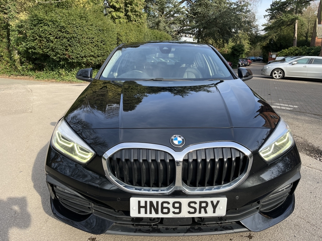 BMW 1 Series Hatchback HN69SRY Black #3
