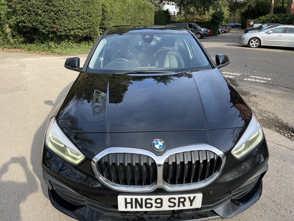BMW 1 Series Hatchback HN69SRY Black #5