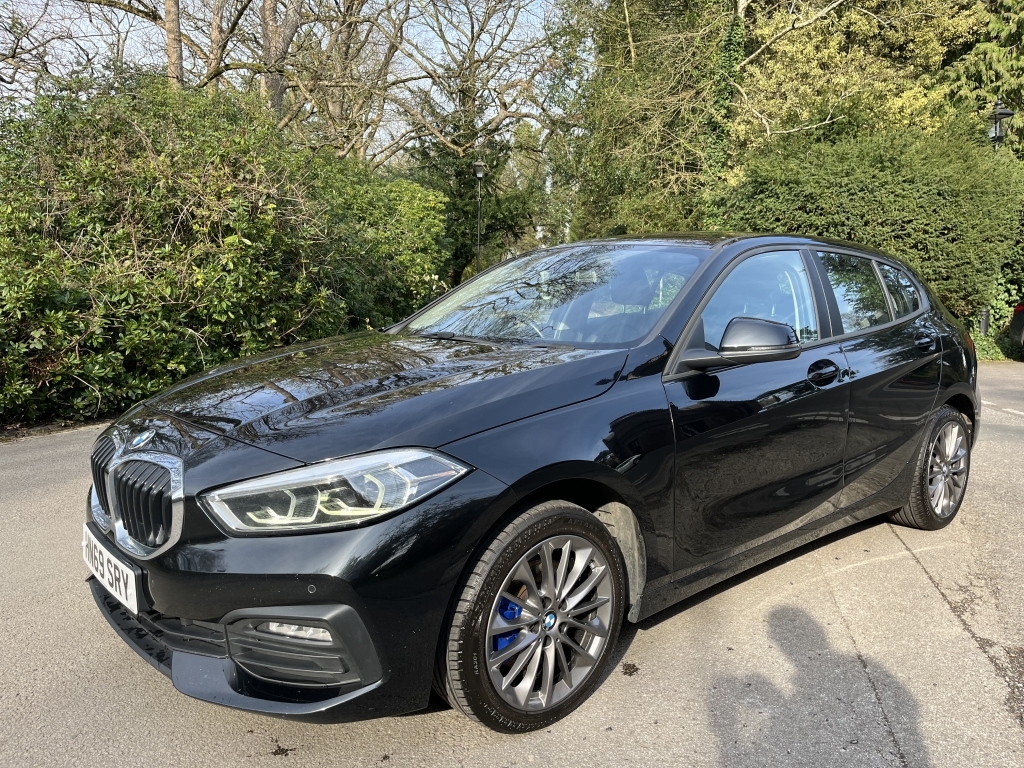 BMW 1 Series Hatchback HN69SRY Black #6