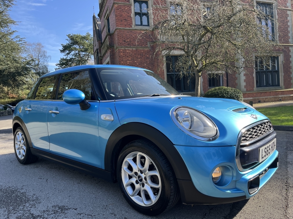 Mini Hatch Hatchback Blue