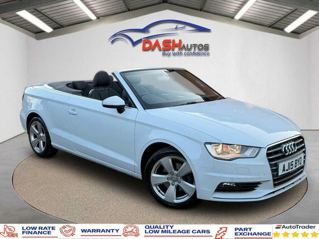 Audi A3 Cabriolet 1.4 Tfsi Cod Sport S Tronic Euro 6 Ss 2015 White