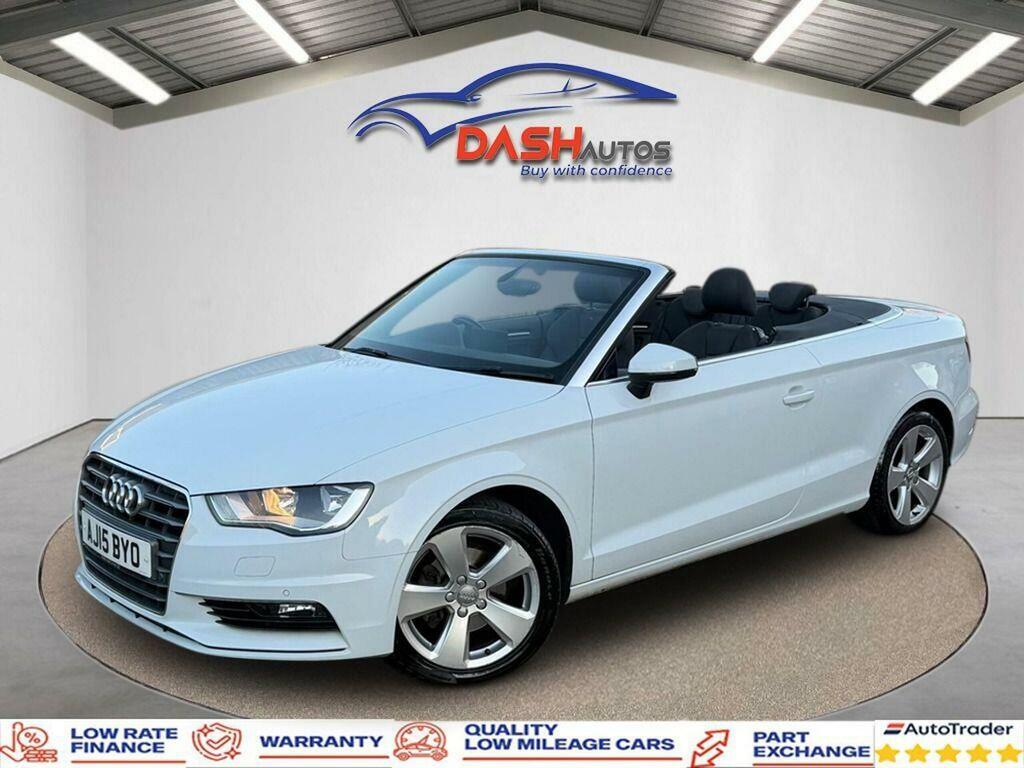 Audi A3 Cabriolet 1.4 Tfsi Cod Sport S Tronic Euro 6 Ss 2015 White #5
