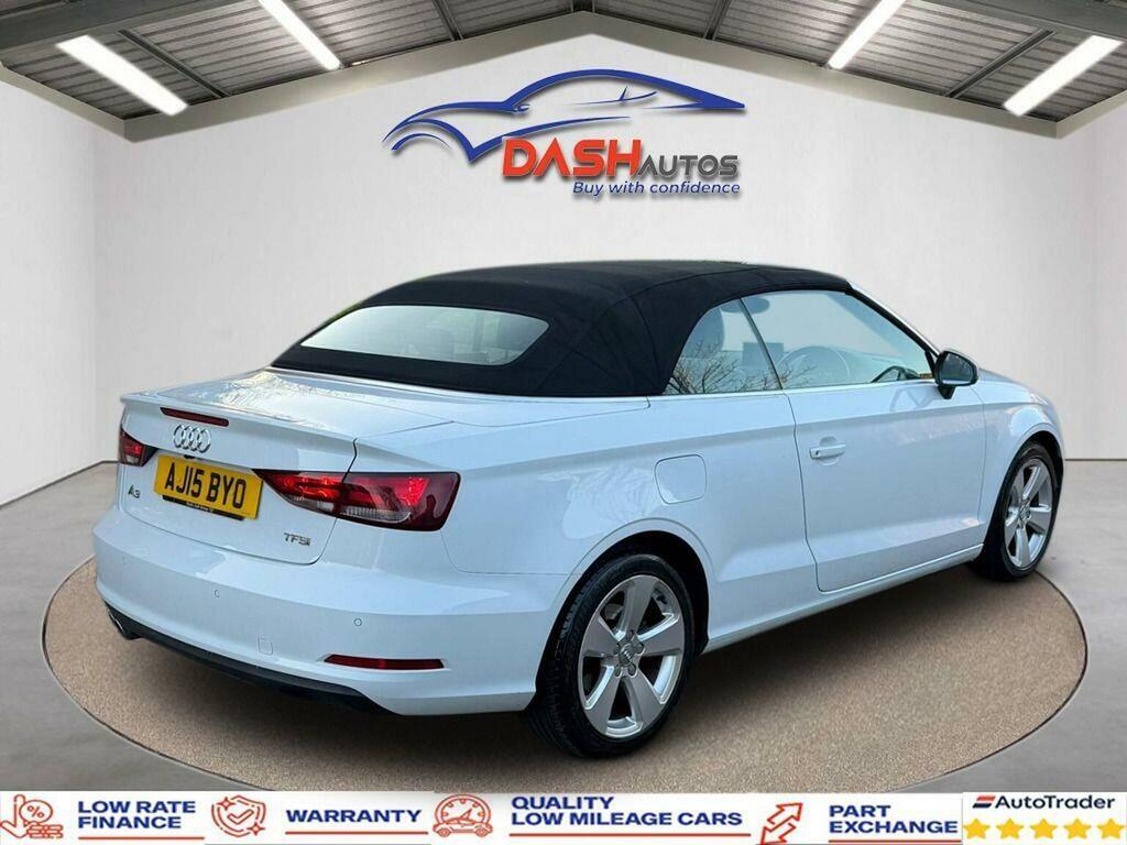 Audi A3 Cabriolet 1.4 Tfsi Cod Sport S Tronic Euro 6 Ss 2015 White #2