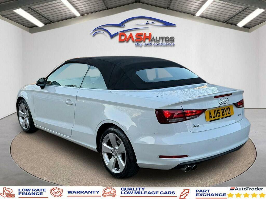 Audi A3 Cabriolet 1.4 Tfsi Cod Sport S Tronic Euro 6 Ss 2015 White #6